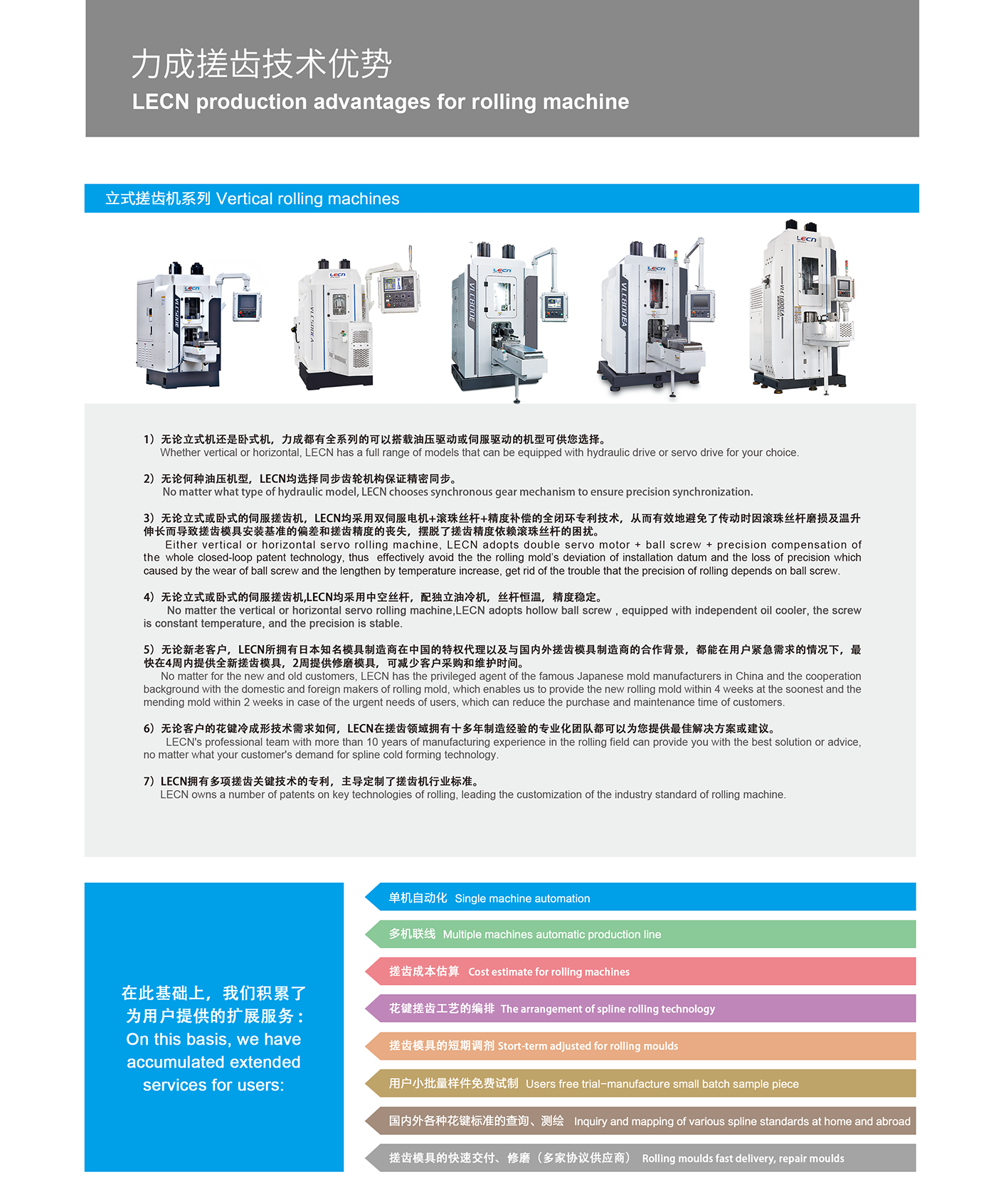 力成搓齿技术优势