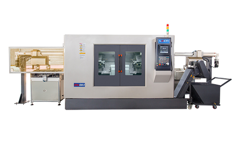 Double Head CNC Lathe +Truss Robot