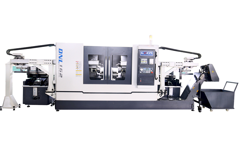 Double Head CNC Lathe +Truss Robot