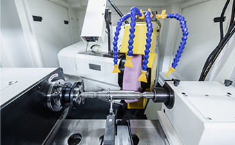 数控外圆磨床+桁架式机器人