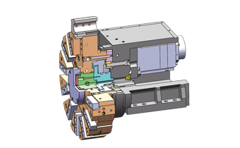 内泄式高压伺服刀塔（选配）